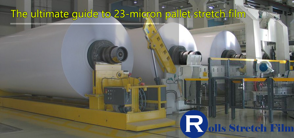 23-micron pallet stretch film