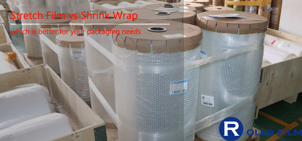 Stretch film vs shrink wrap