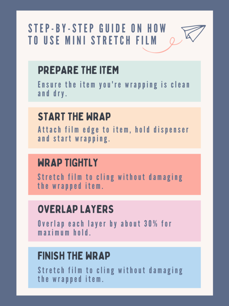 Step-by-Step Guide on How to Use Mini Stretch Film