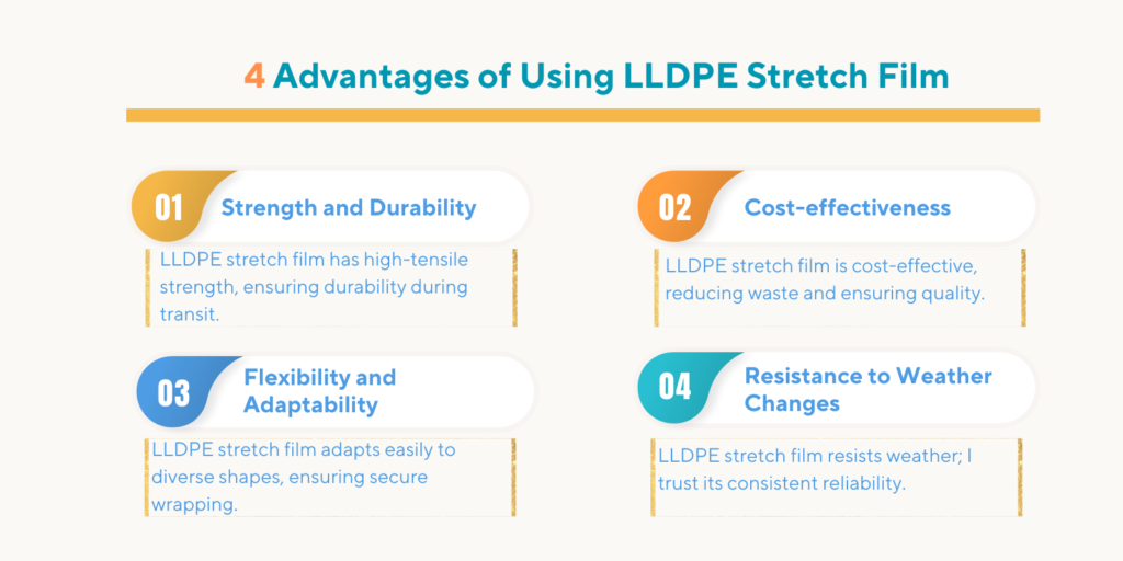 LLDPE Stretch Film Advantages