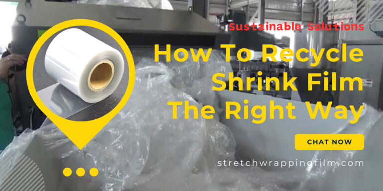 How to Recycle Shrink Film the Right Way : Sustainable Solutions