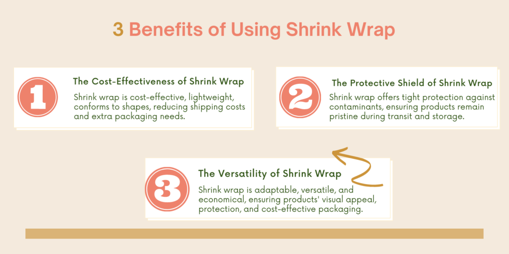 3 Benefits of Using Shrink Wrap