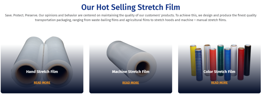 Rolls Stretch Film