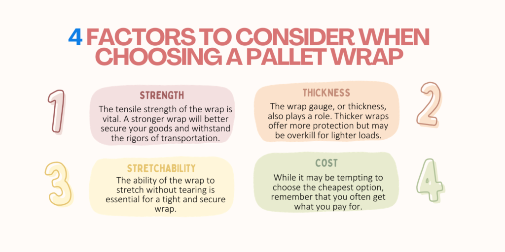 Factors to Consider When Choosing a Pallet Wrap