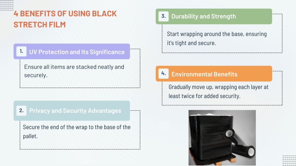 4 Benefits of Using Black Stretch Film