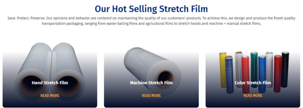 Rolls Stretch Film